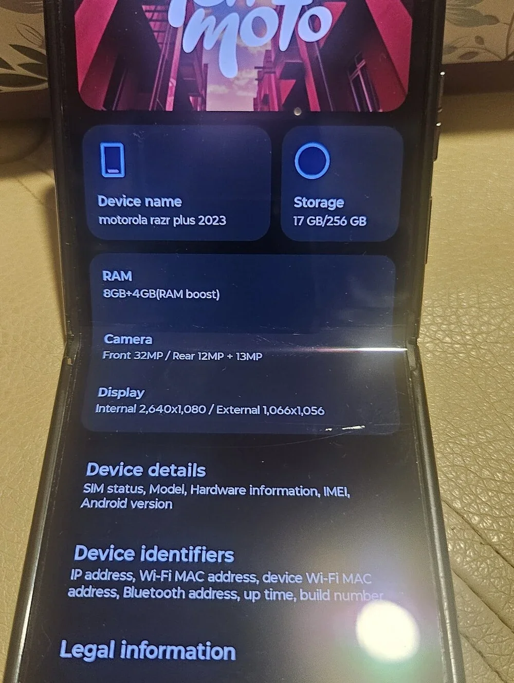 Motorola Razr Plus Smartphone 255Gb